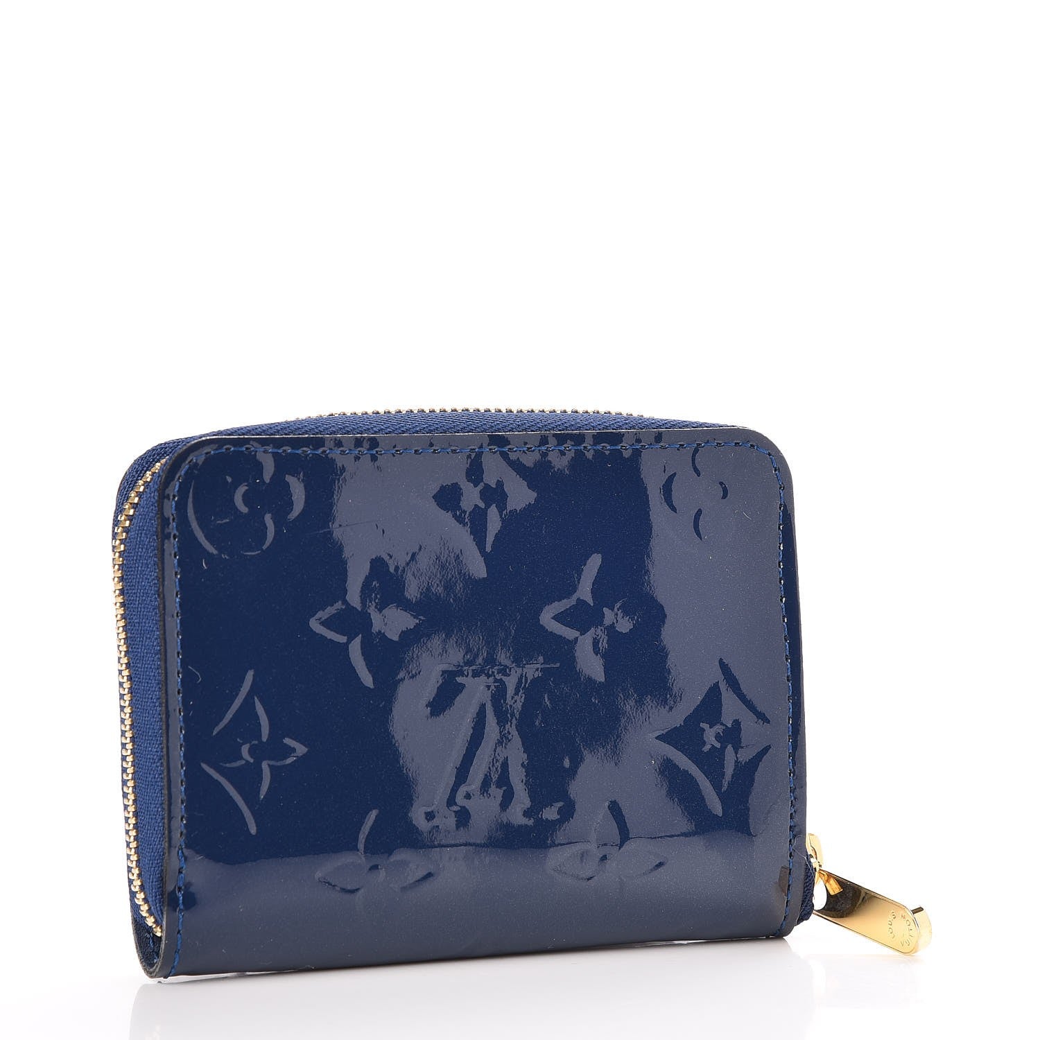 Louis Vuitton Vernis Zippy Coin Purse Grand Blue 3 of 7