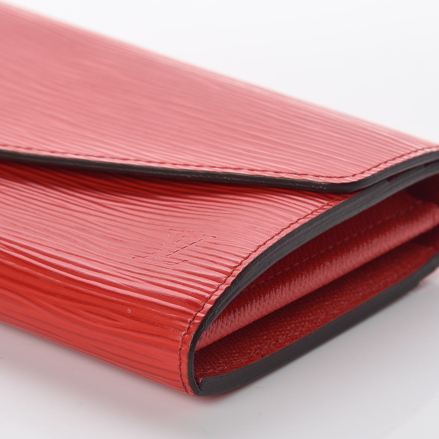 Epi Sarah Wallet NM Coquelicot