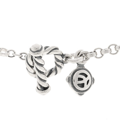 David Yurman Sterling Silver Freshwater Cultured Pearl Bead Chain Necklace 4 of 4