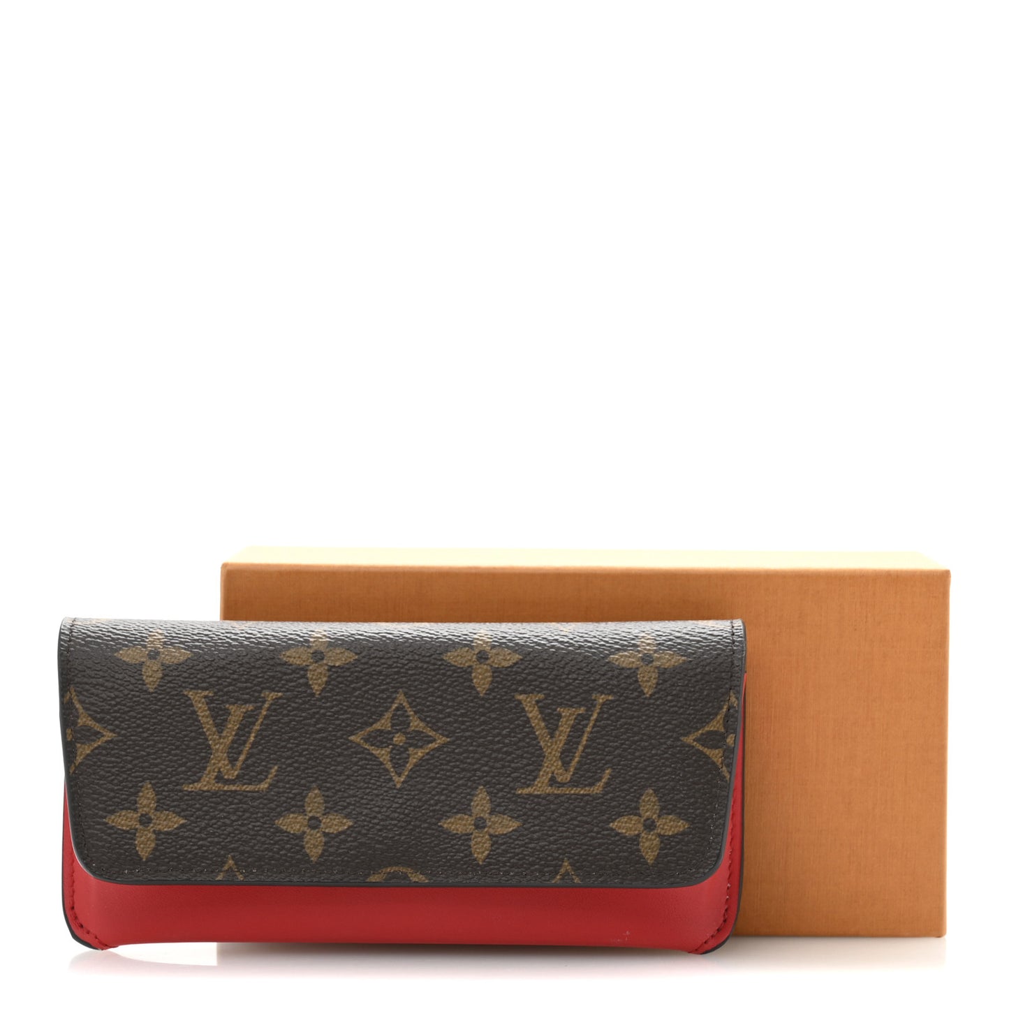 Monogram Woody Sunglass Case Rouge