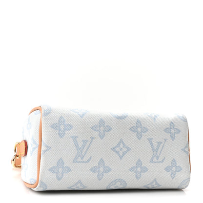 Louis Vuitton Monogram Origine Nano Speedy Bleu Courrier 4 of 10