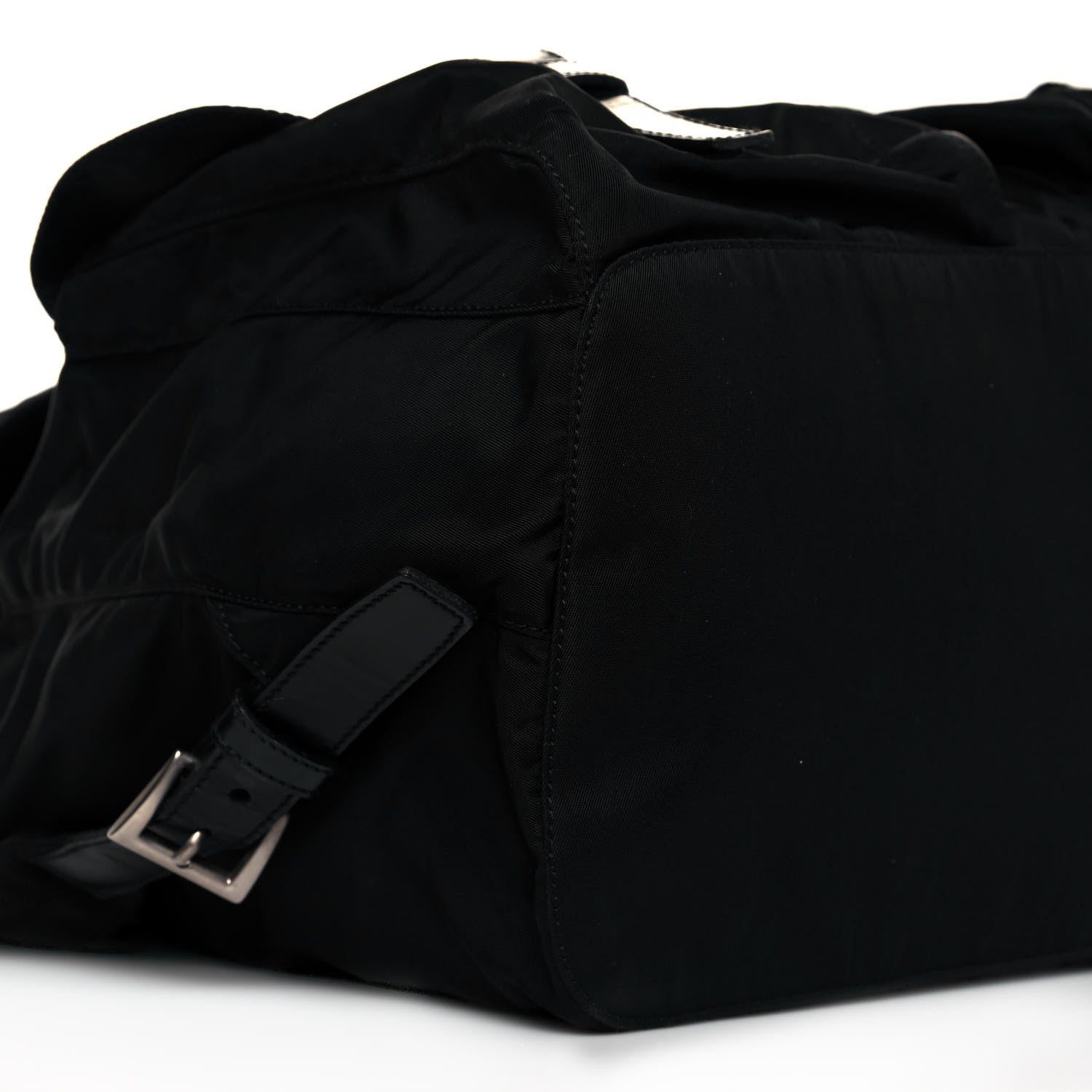 Prada Nylon Vela Medium Backpack Black 8 of 9