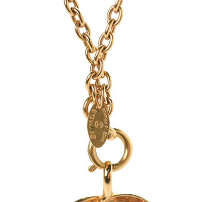 Chanel Quilted CC Long Chain Necklace Gold 5 of 6