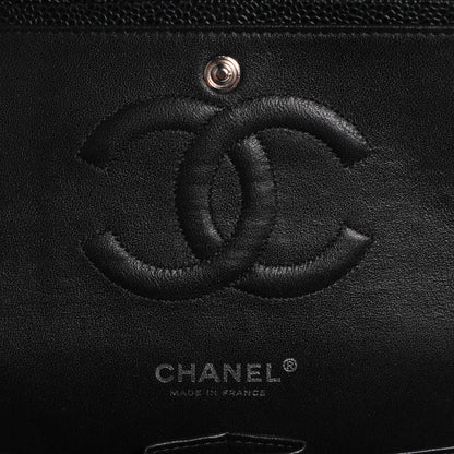 Chanel Caviar Quilted Medium Double Flap Black 6 of 8