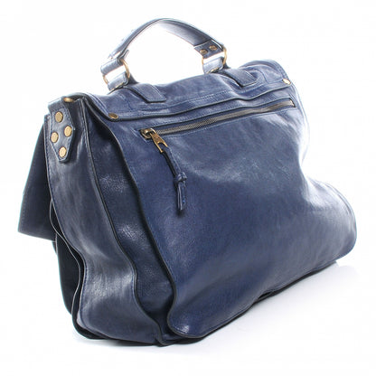 Proenza Schouler Lambskin PS1 Large Satchel Marine 3 of 7