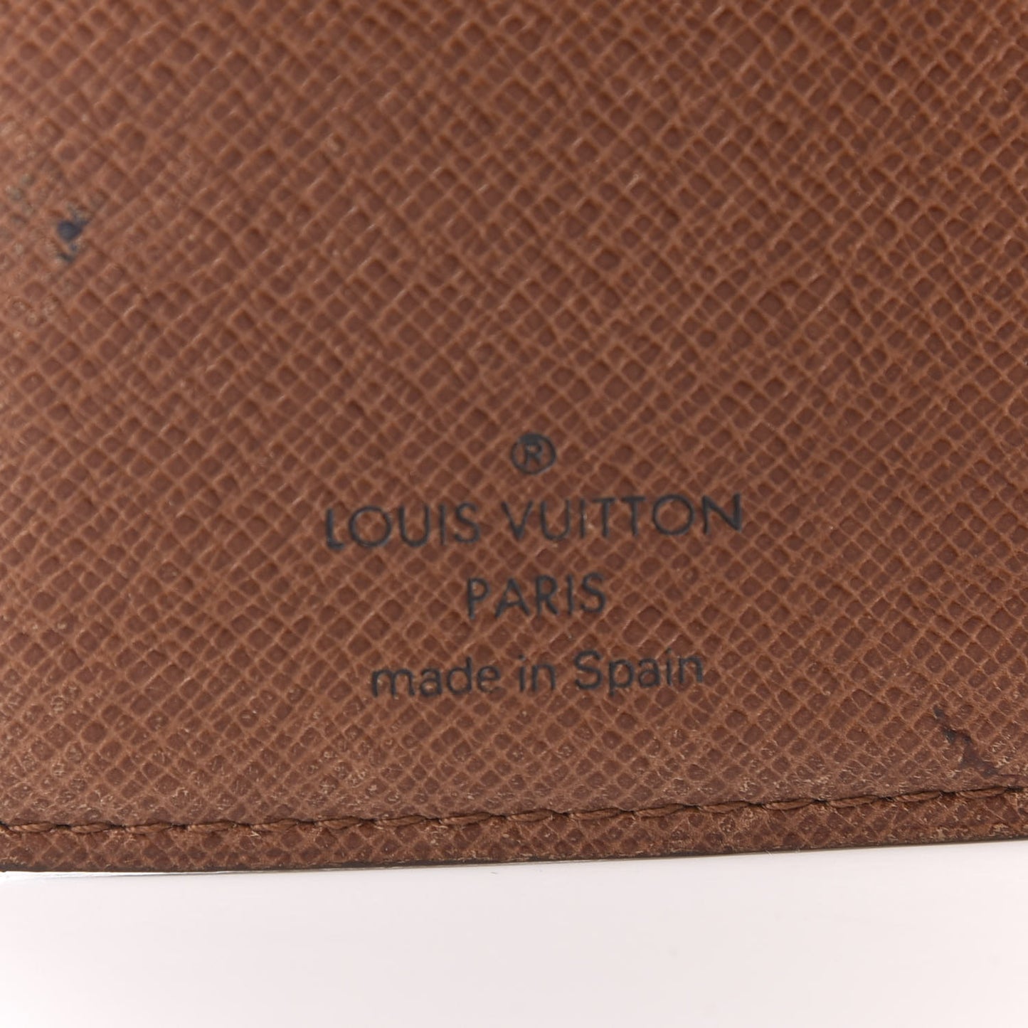 Monogram Small Ring Agenda Cover