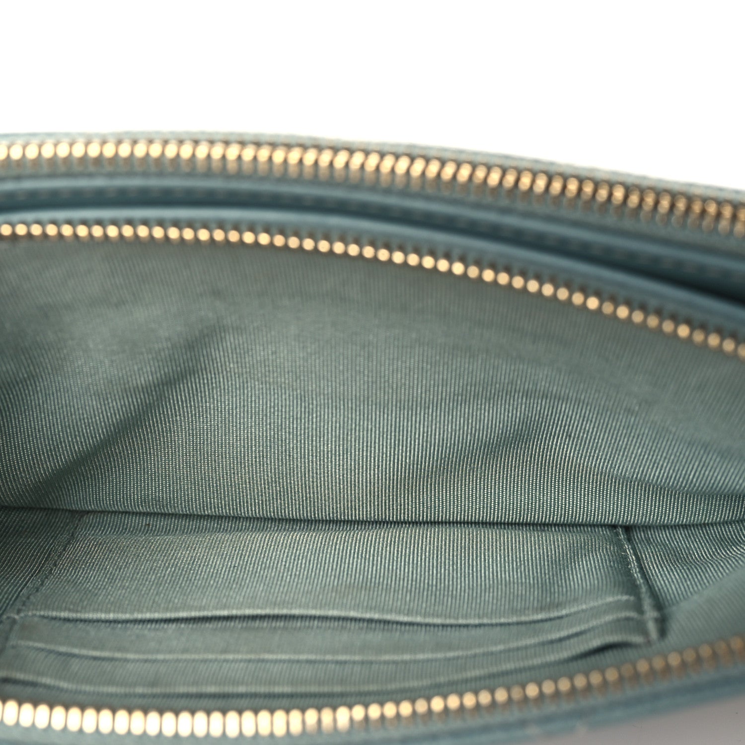 Chanel Caviar Quilted Small Clutch With Chain Light Blue 6 of 11