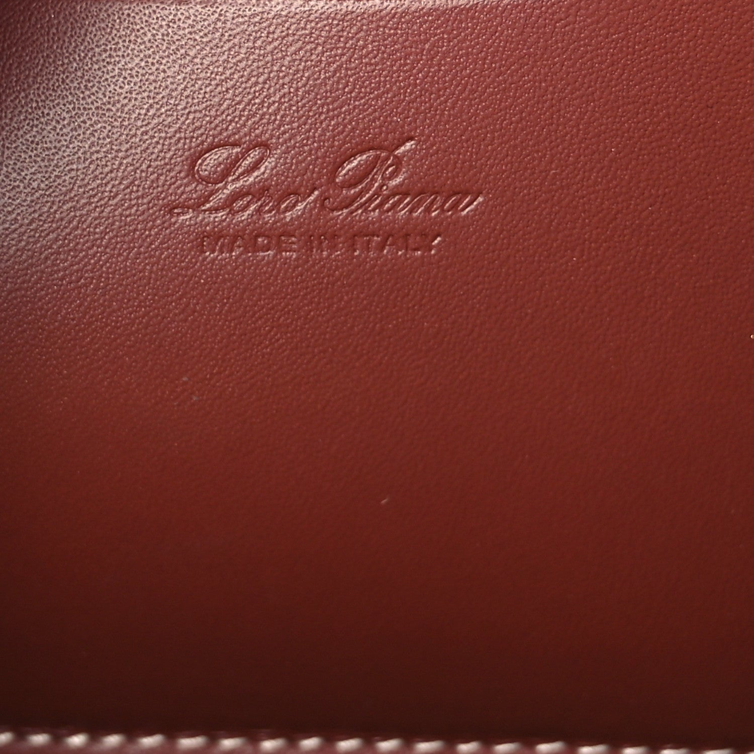 Loro Piana Calfskin L25 Loom Bag Smoked Caramel 7 of 10