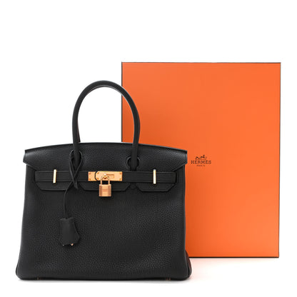 Hermes Togo Birkin 30 Black 12 of 12