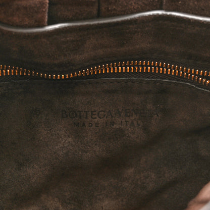Bottega Veneta Suede Maxi Intrecciato Padded Chain Cassette Crossbody Bag Fondant 6 of 9