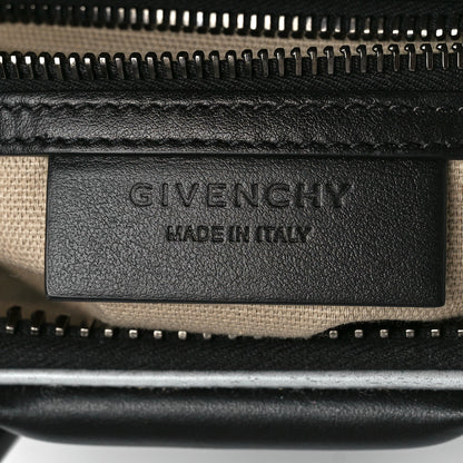 Givenchy Smooth Calfskin Mini Chain Weave Antigona Black 6 of 12