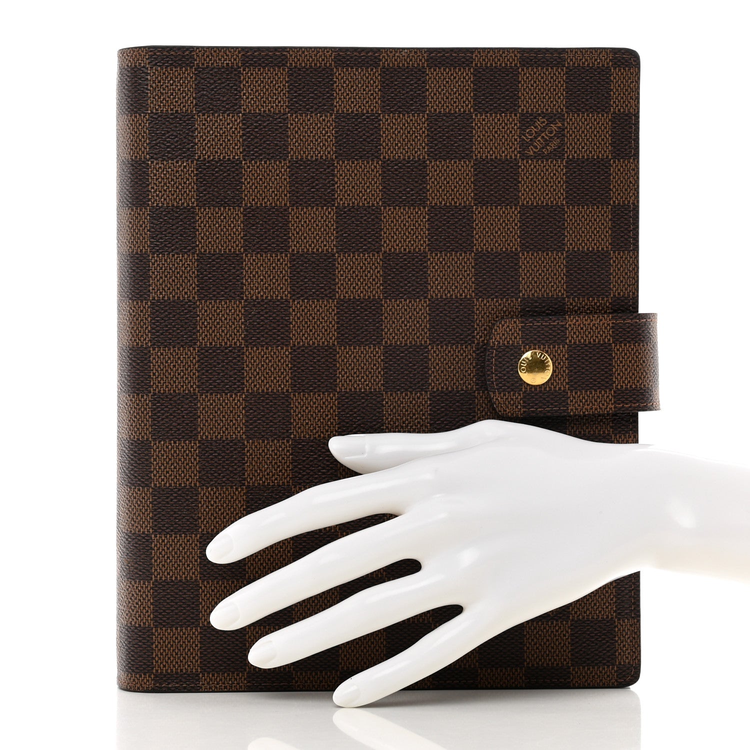 Louis Vuitton Damier Ebene Large Ring Agenda Cover 2 of 6