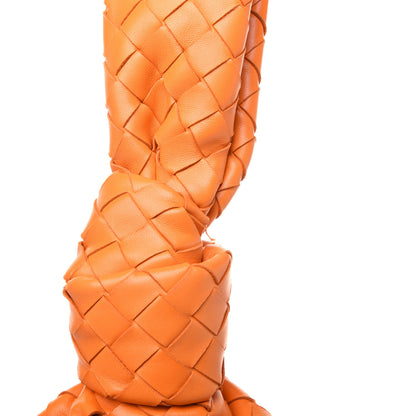Bottega Veneta Nappa Intrecciato BV Twist Orange 9 of 13