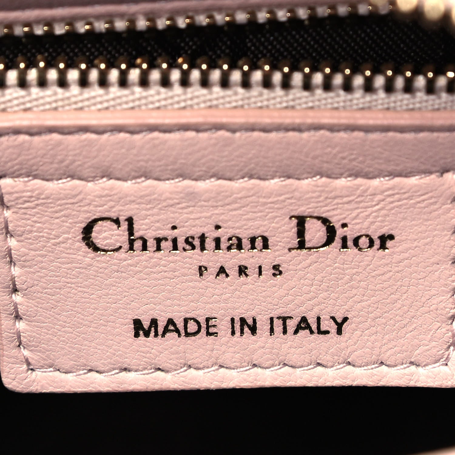 Christian Dior Lambskin Cannage Medium Lady Dior Light Pink 5 of 8