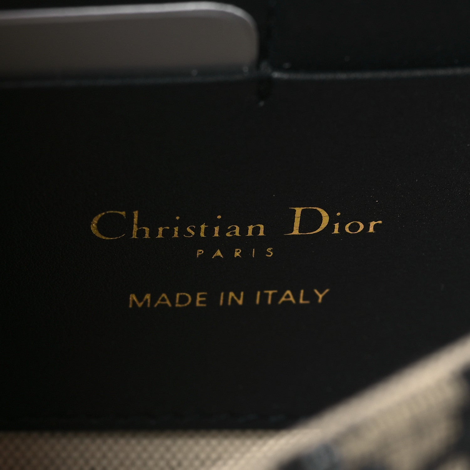 Christian Dior Oblique Bobby East West Pouch With Chain Blue 6 of 10