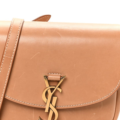 Saint Laurent Smooth Vintage Calfskin Small Kaia Satchel Brown Gold 6 of 8