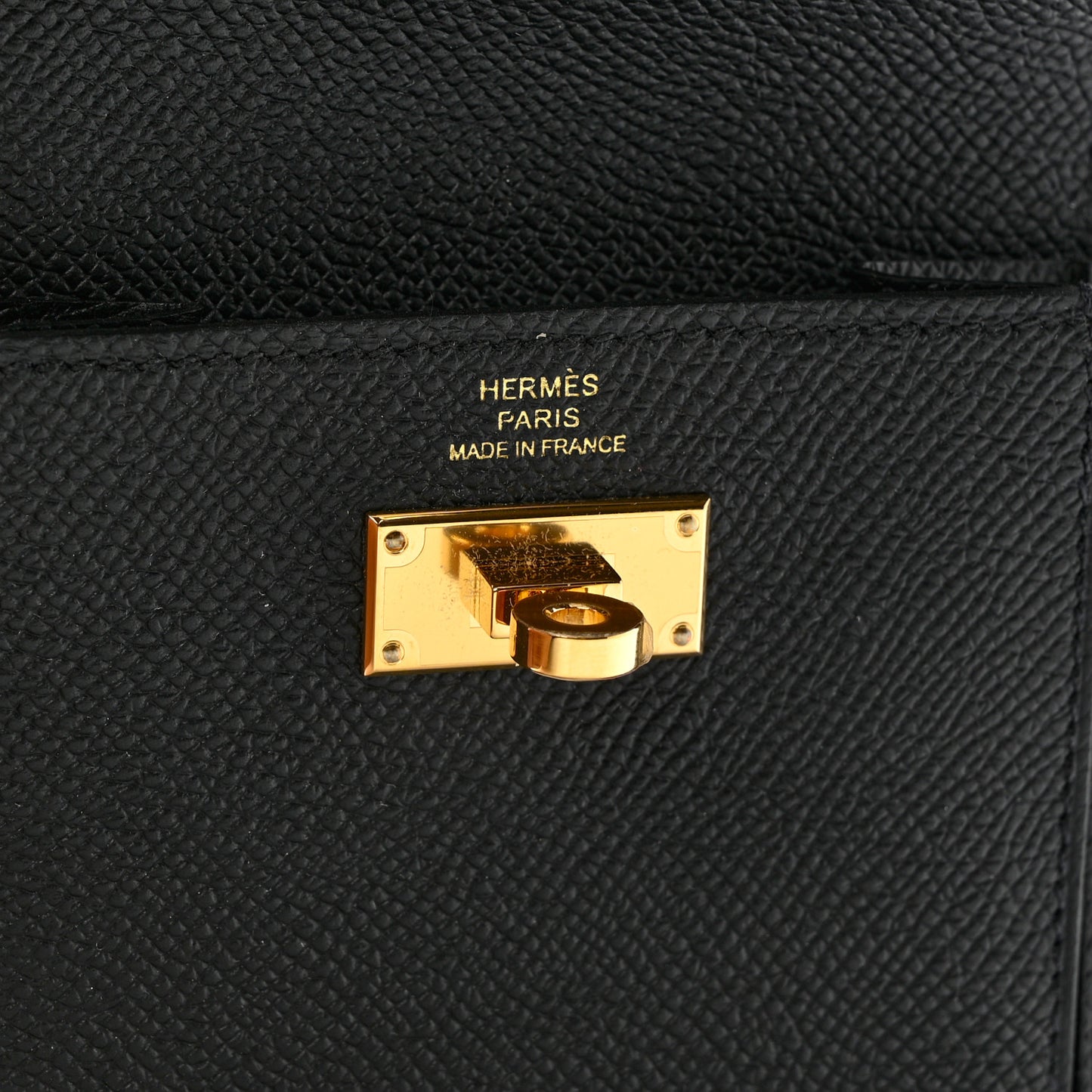 Epsom Kelly Pocket Compact Wallet Black