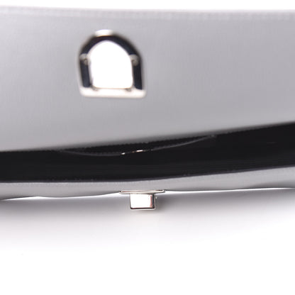 Christian Dior Grained Calfskin Large Diorama Croisiere Chain Wallet Grey 5 of 9
