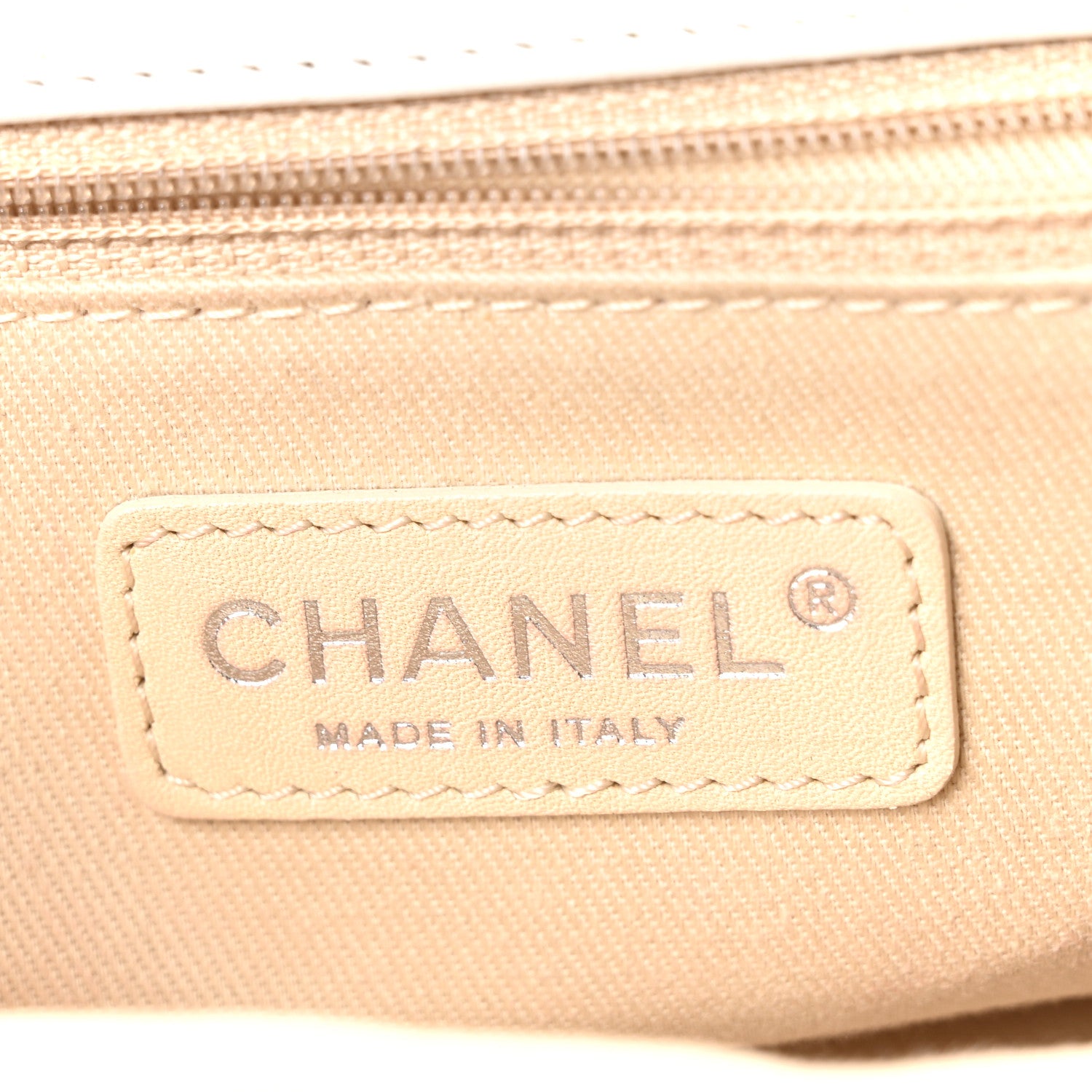 Chanel Calfskin Quilted VIP Flap White Black 6 of 11
