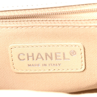 Chanel Calfskin Quilted VIP Flap White Black 6 of 11