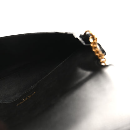 Saint Laurent Smooth Calfskin Monogram Phone Holder Crossbody Black 5 of 10