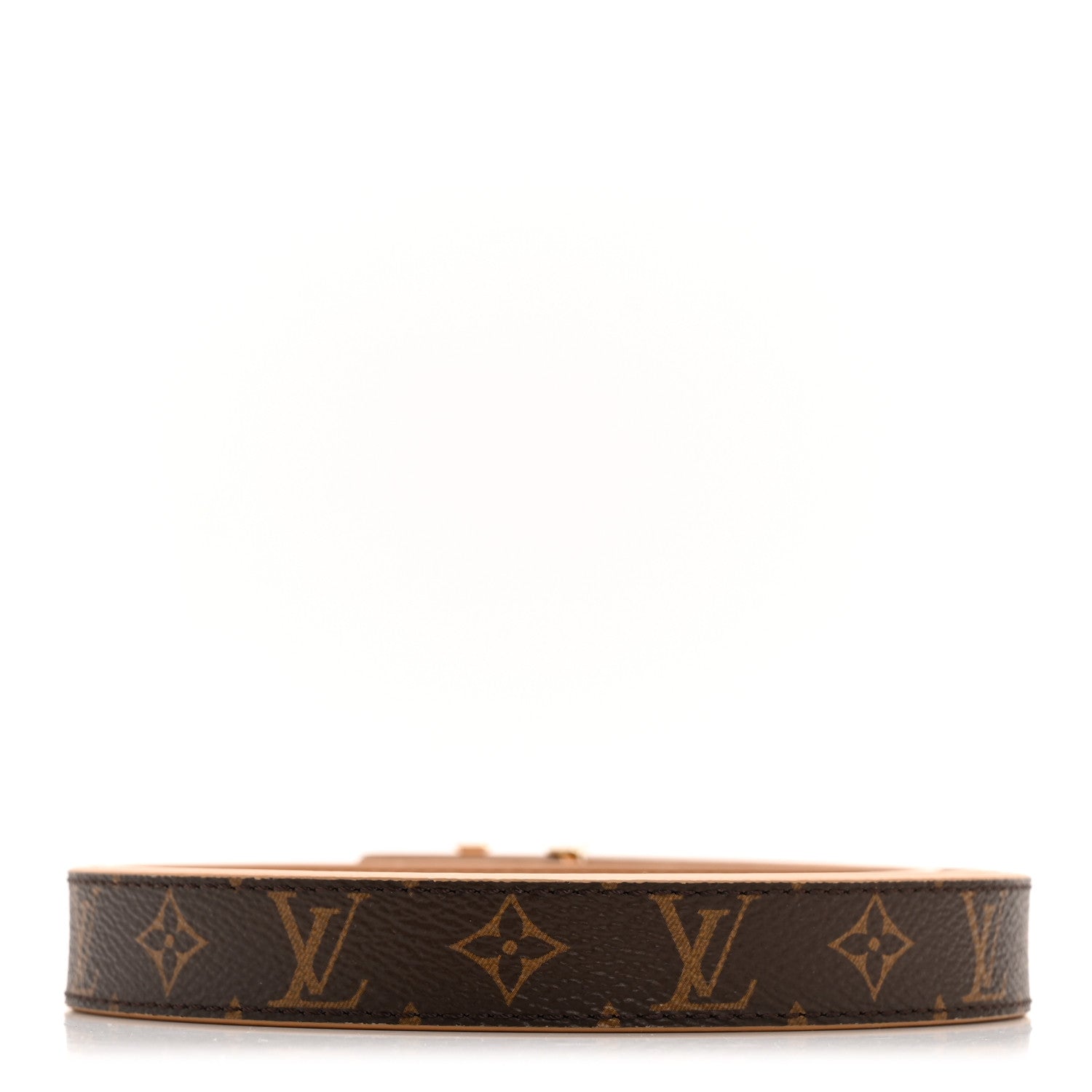 Louis Vuitton Calfskin Monogram 20mm LV Iconic Reversible Belt 85