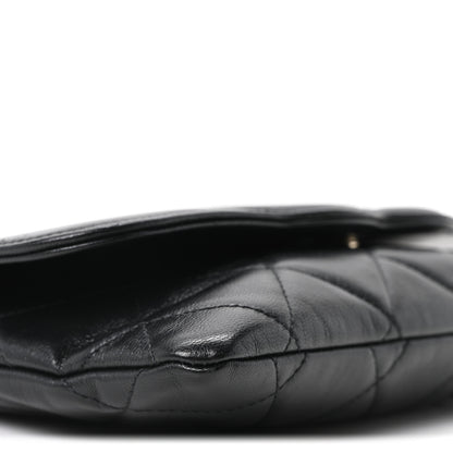 Chanel Goatskin Quilted Timeless CC Clutch Black 9 of 10