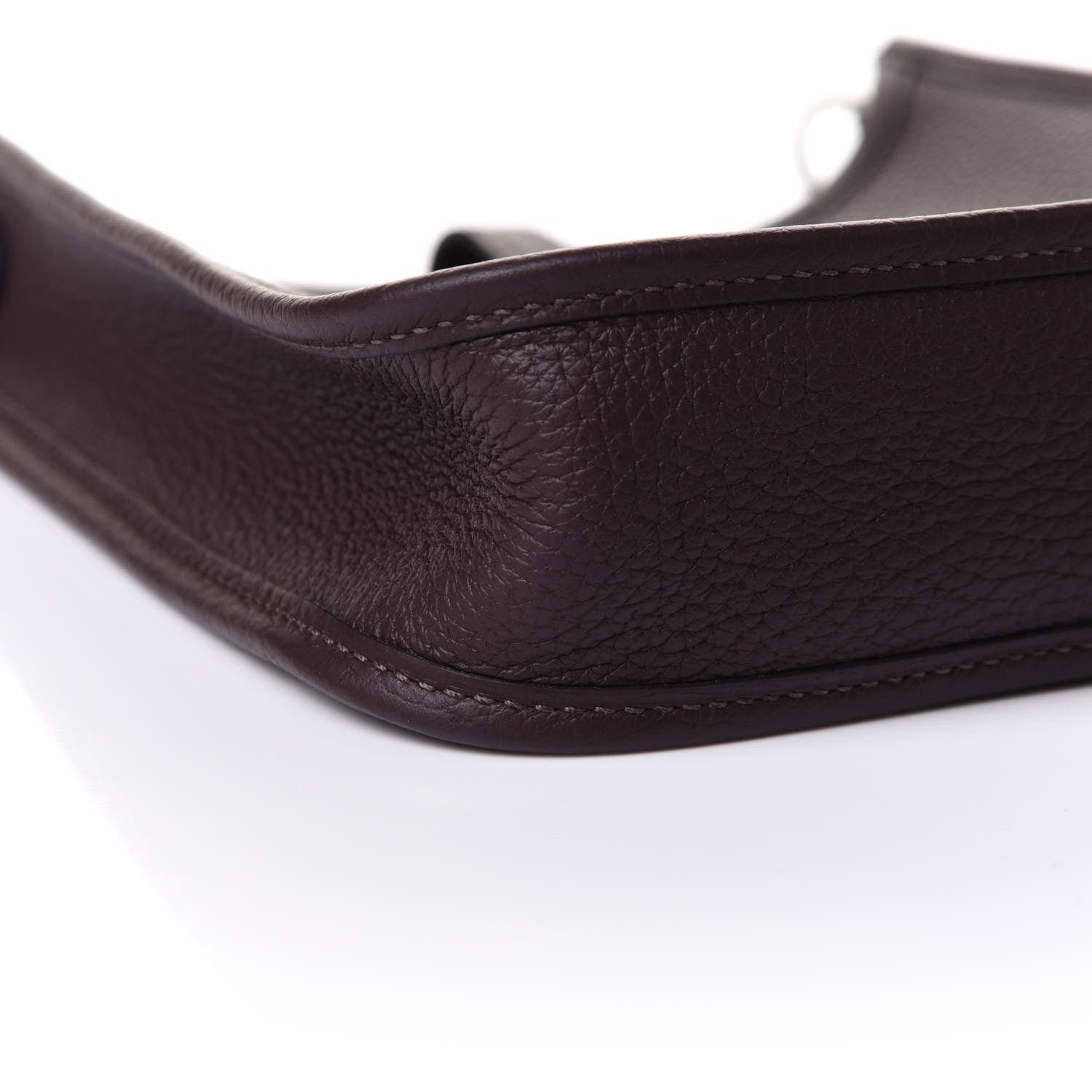 Hermes Taurillon Clemence Flipperball Sangle Evelyne TPM Rouge Sellier Caramel Nata Gold 8 of 10
