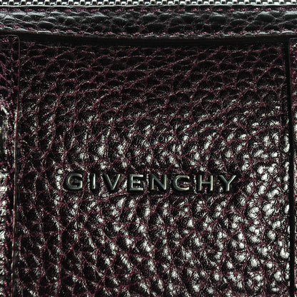 Givenchy Glazed Pebbled Calfskin Mini Lucrezia Aubergine 9 of 9