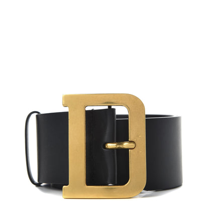 Christian Dior Calfskin Diorquake Belt 75 Black 1 of 6