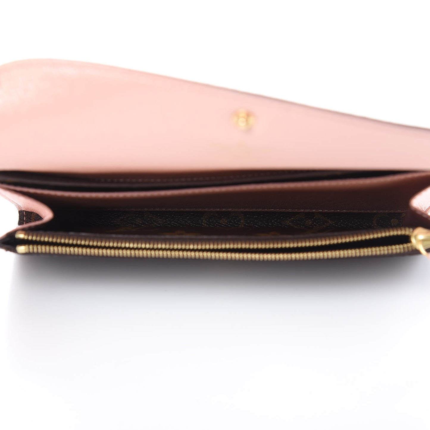 Monogram Emilie Wallet Rose Nacre