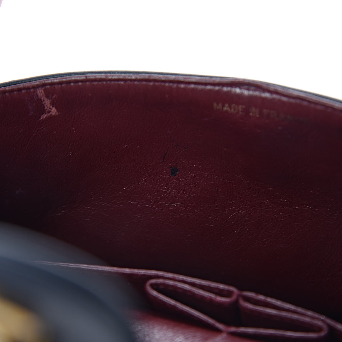 Lambskin Quilted Small Double Flap Black