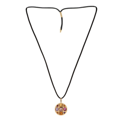 Cartier 18K Yellow Gold Citrine Amethyst Tourmaline Silk Pasha de Cartier Necklace 3 of 5