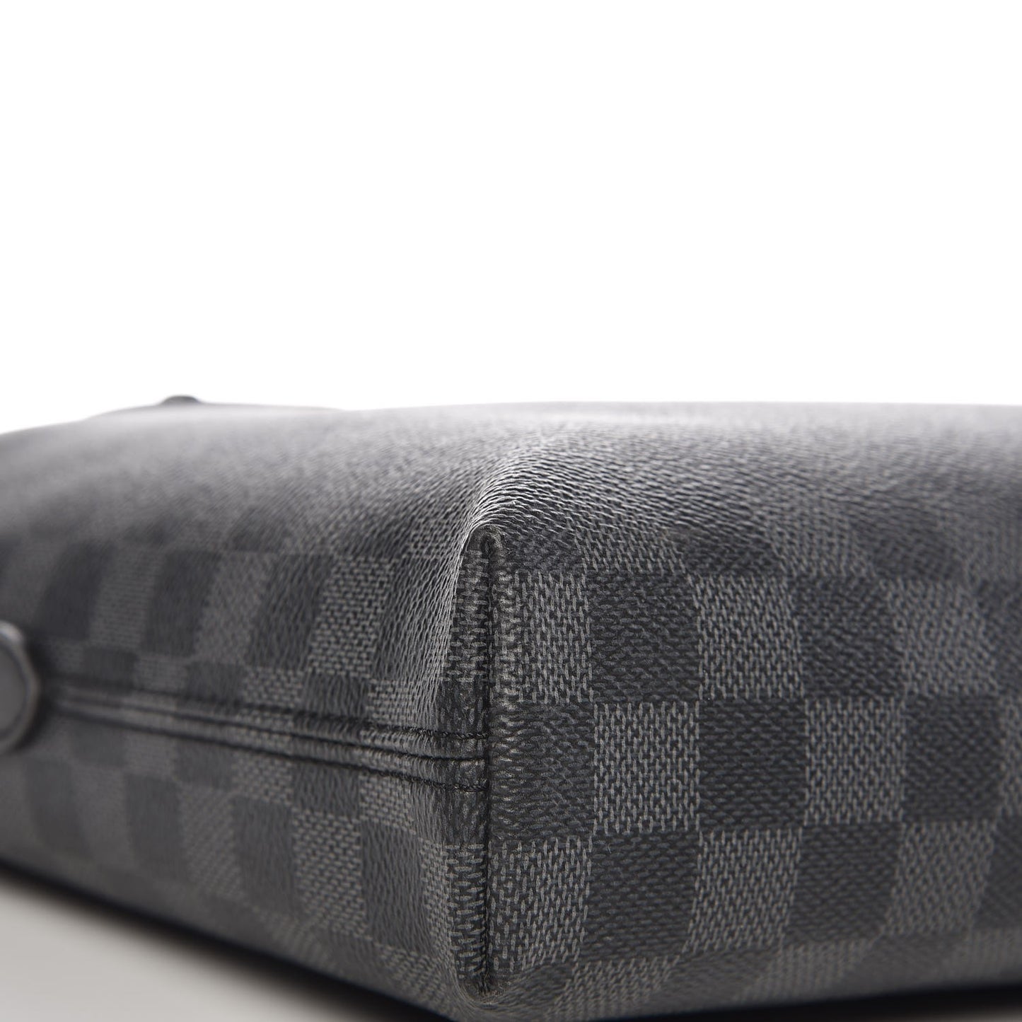 Damier Graphite Porte-Documents Jour