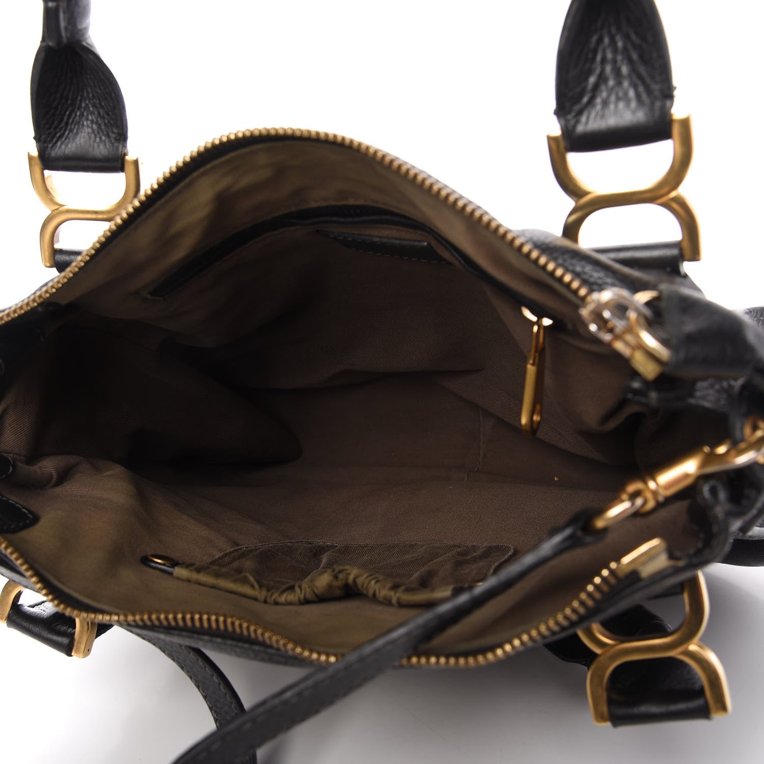 Chloe Calfskin Medium Marcie Satchel Black 5 of 11