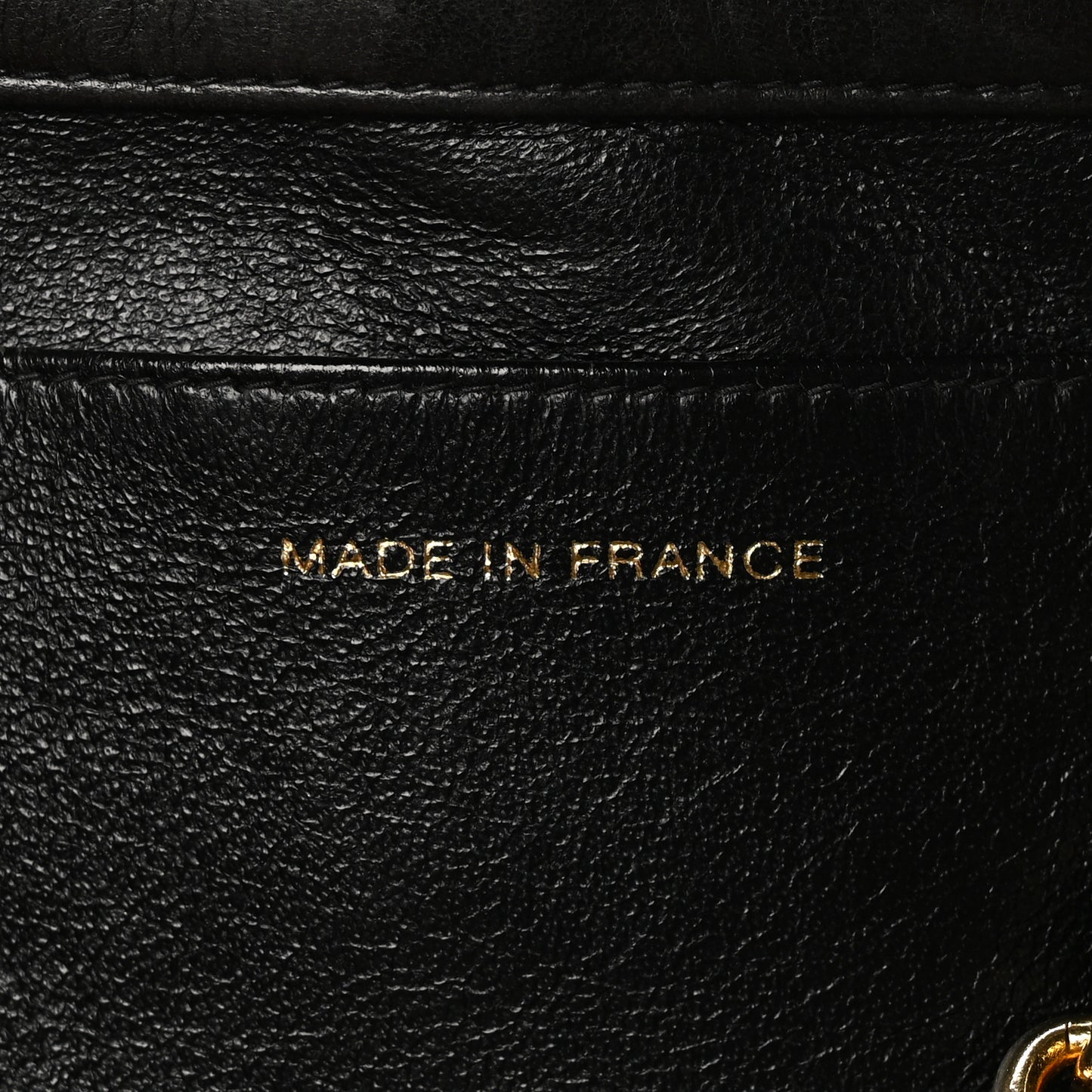 Lambskin Quilted Grand Shopping Tote GST Black