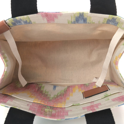 Loewe Canvas Beaded Paula Beach Tote Multicolor 5 of 8