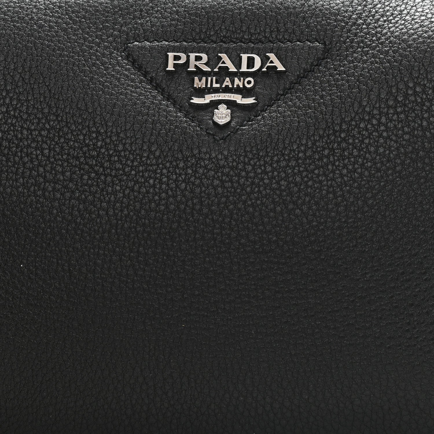 Prada Vitello Daino Crossbody Bag Black 8 of 10
