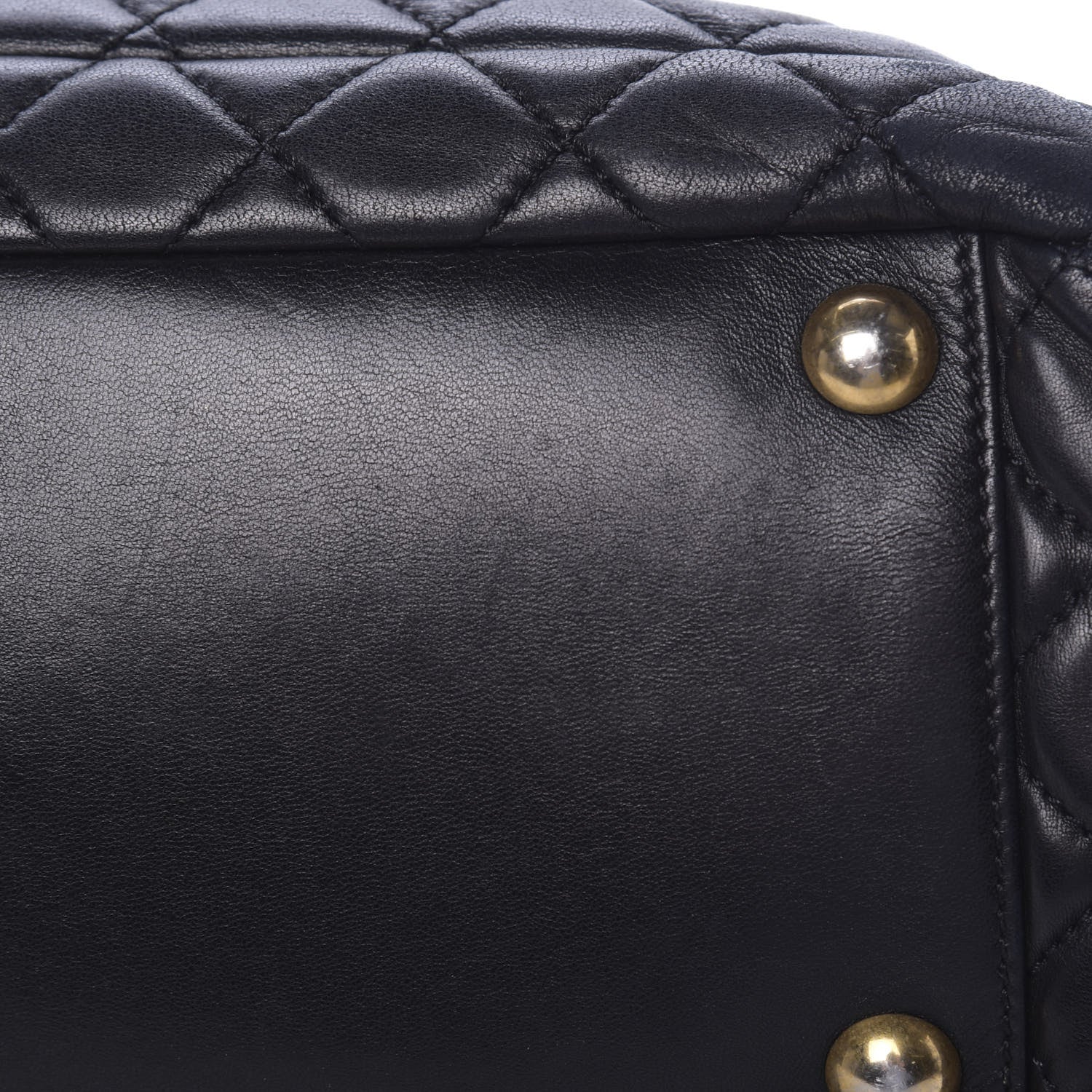 Chanel Lambskin Quilted Large Tote Black 11 of 11