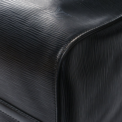 Louis Vuitton Epi Keepall 50 Black 10 of 14