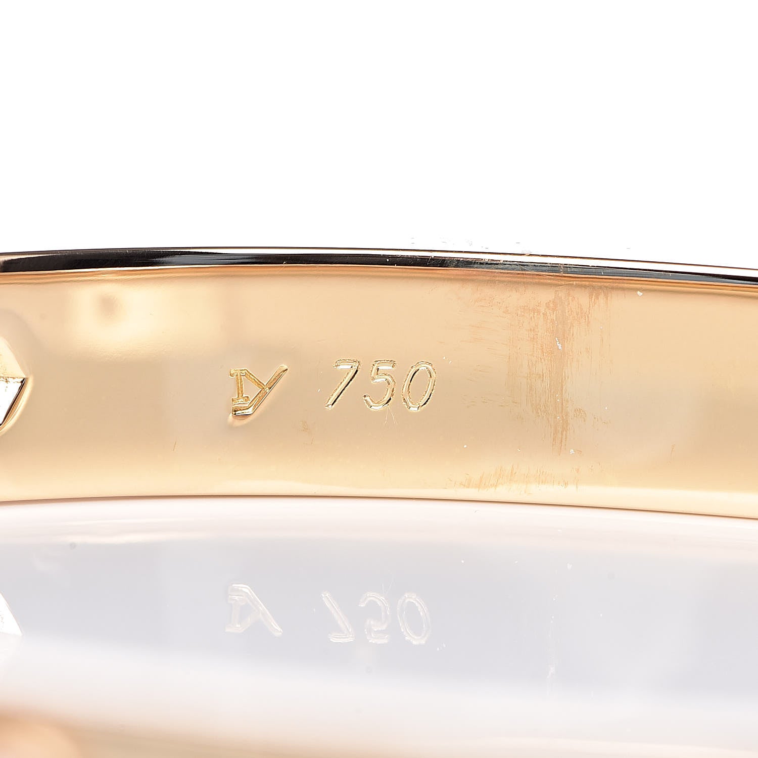 Cartier 18K Yellow Gold 6 Diamond LOVE Bracelet 18 6 of 9
