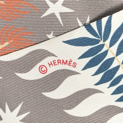 Hermes Silk Le Charme D Orphee Twilly Etoupe Creme Vert 4 of 5