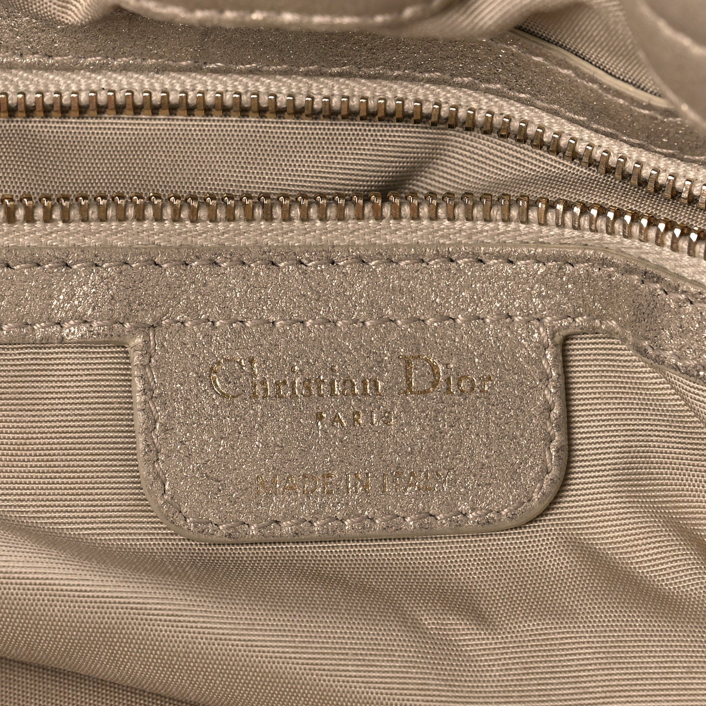 Metallic Lambskin Medium Le Trente Tote Gold