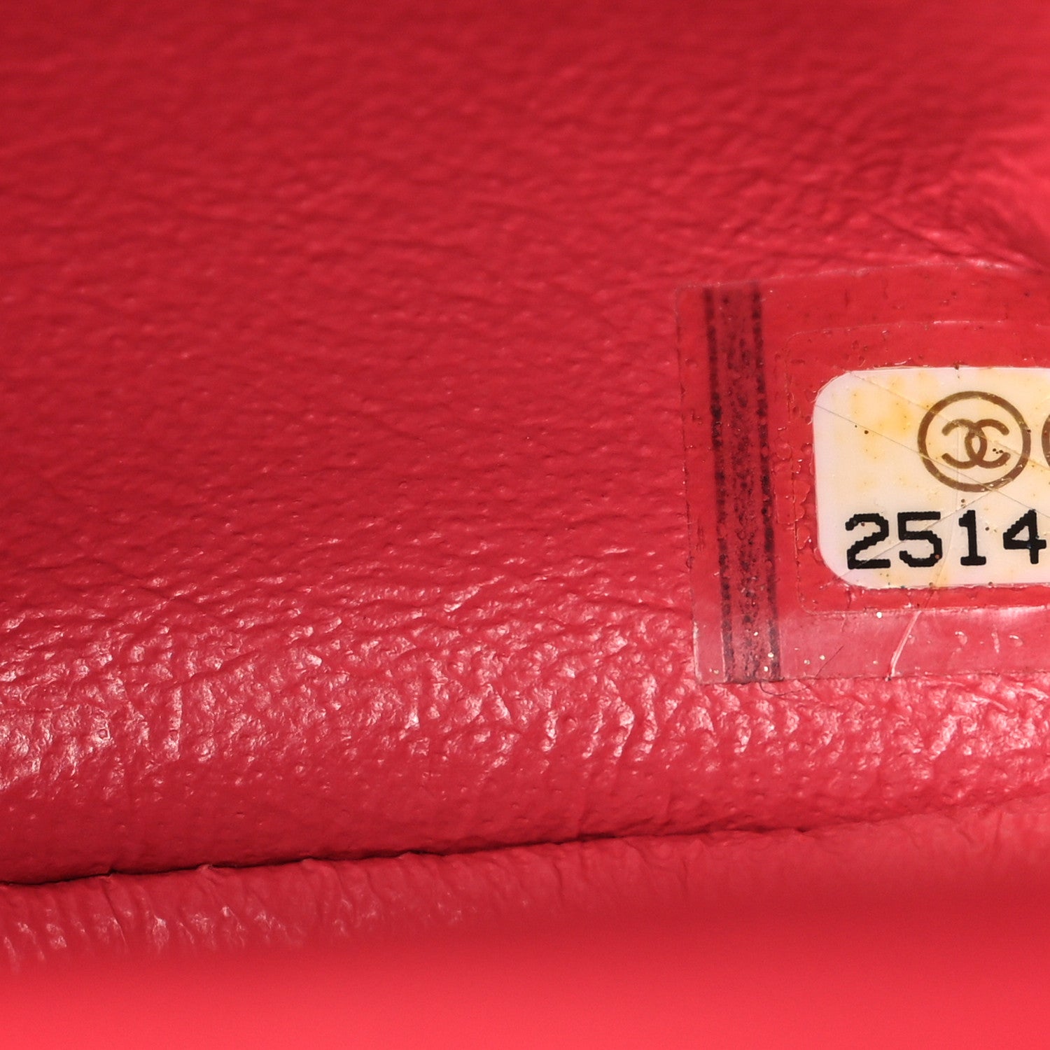 Chanel Lambskin Quilted Mini Square Flap Red 7 of 10