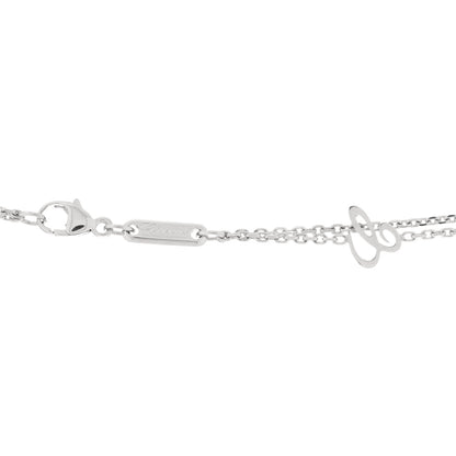 Chopard 18K White Gold Happy Spirit Triple Heart Pendant Necklace 3 of 3