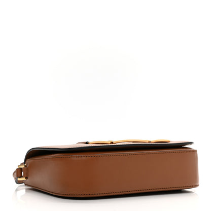 Prada City Calf Flap Shoulder Bag Cognac 4 of 11