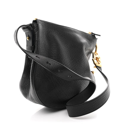 Burberry Grainy Calfskin Small Knight Bag Black 3 of 9