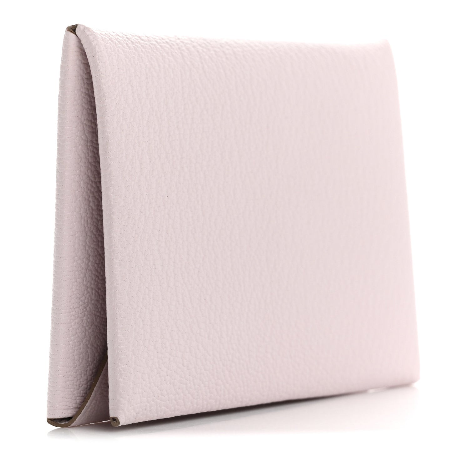Chevre Mysore Calvi Card Case Mauve Pale