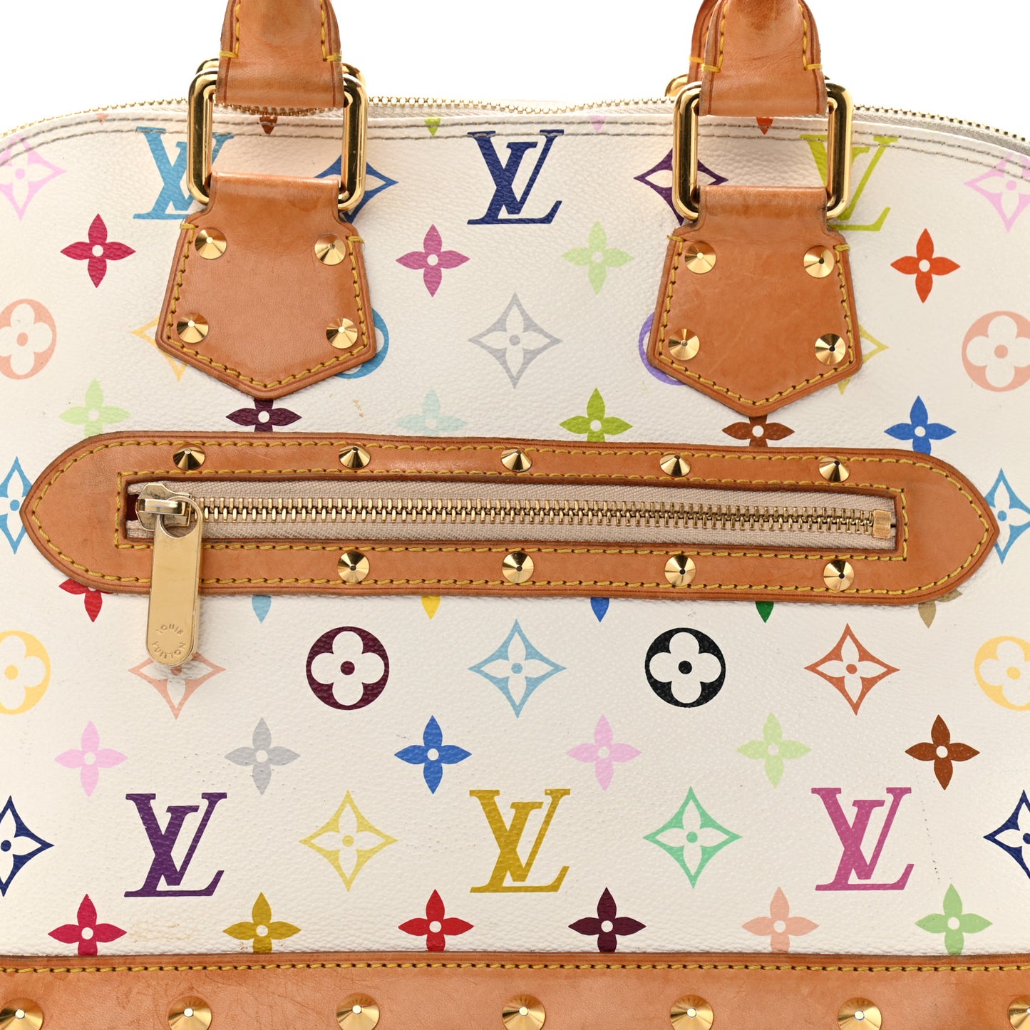 Monogram Multicolor Alma White