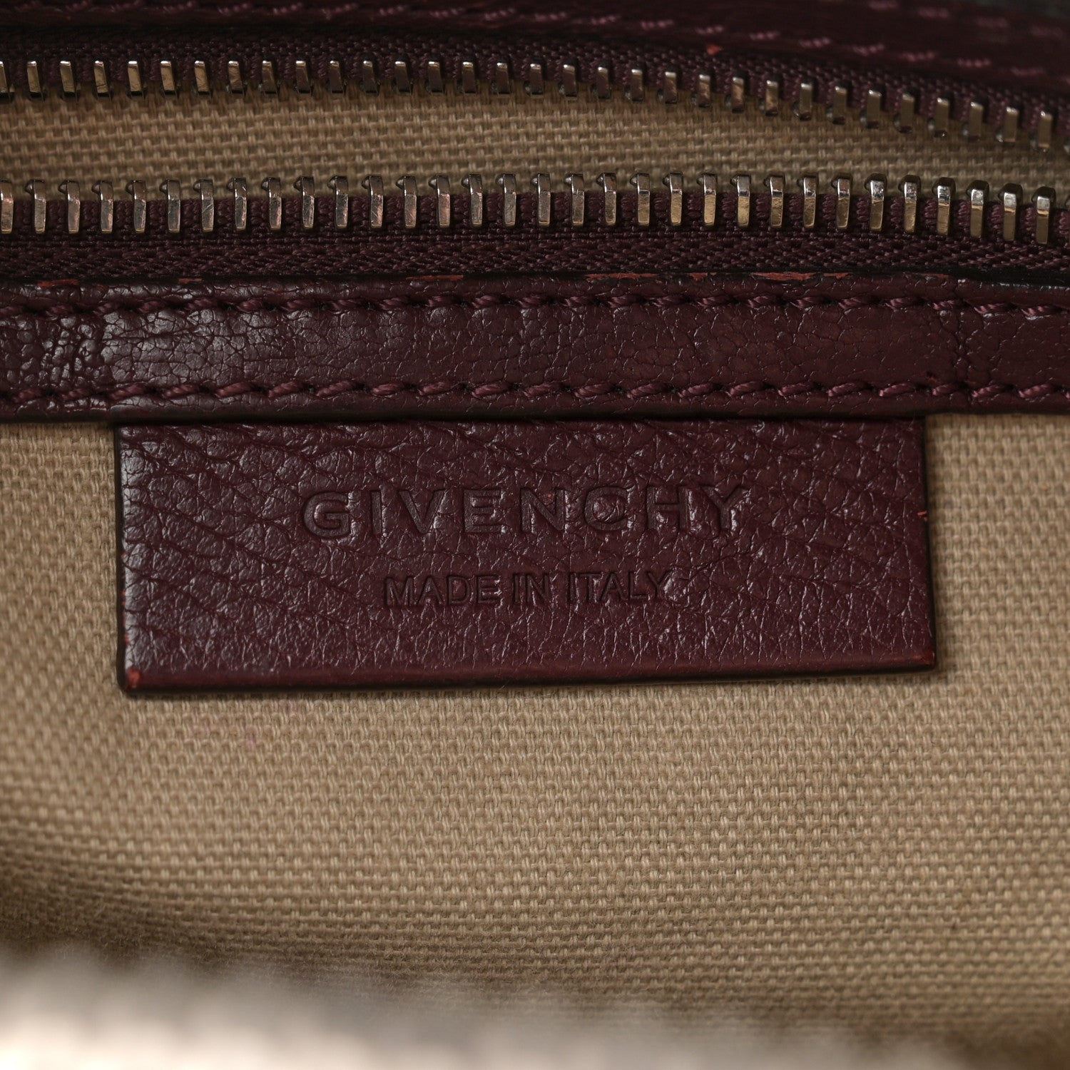 Givenchy Sugar Goatskin Small Antigona Oxblood 6 of 15